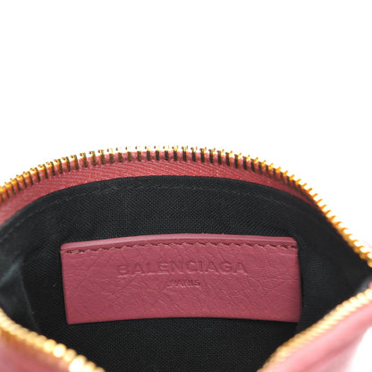 Balenciaga Agneau Giant 12 Gold Hardware Cosmetic Pouch Rose Hortensia 6 of 7