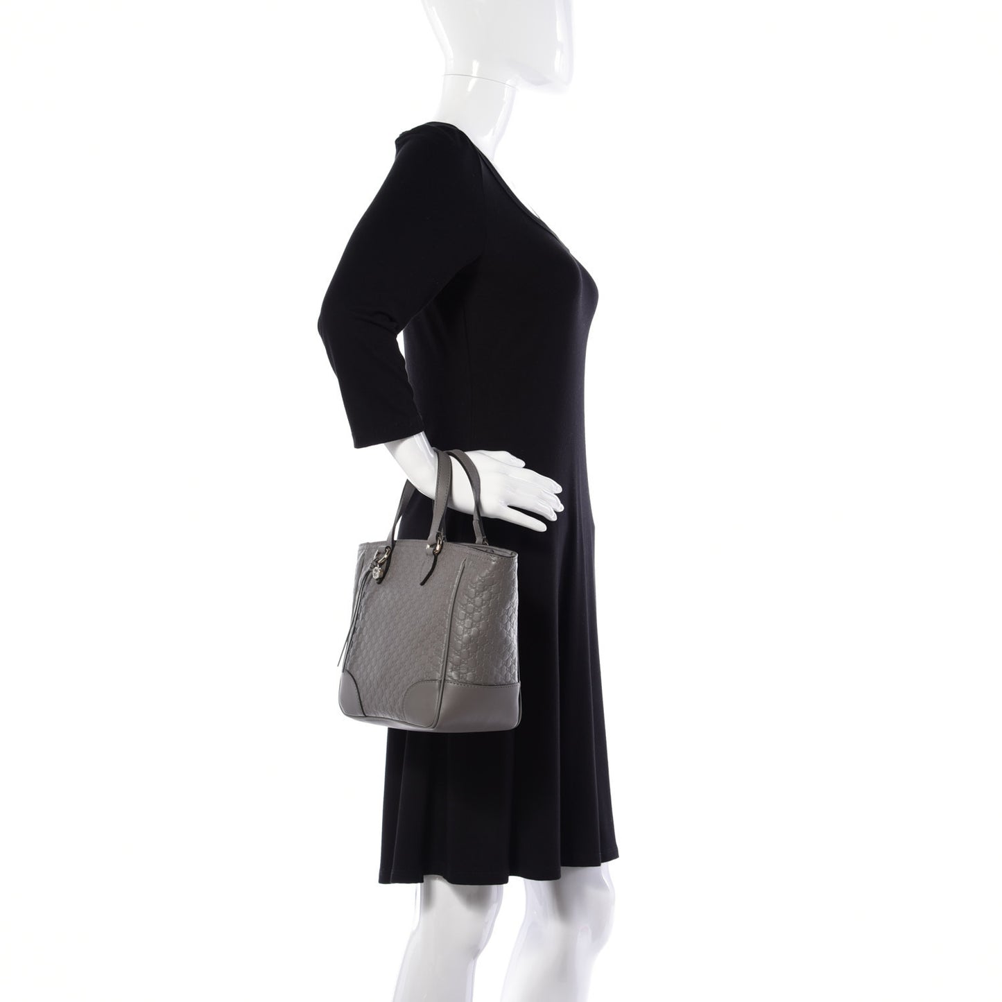 Microguccissima Small Bree Tote Graphite