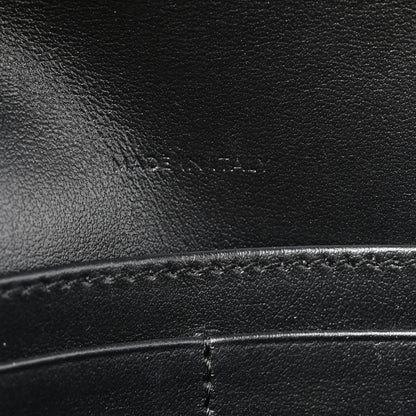 Celine Shiny Calfskin Triomphe Margo Wallet on Chain Black 7 of 13
