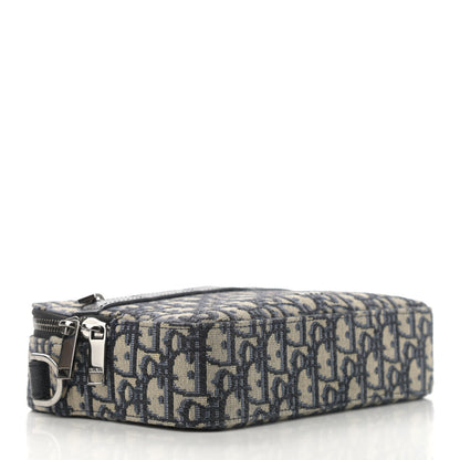 Christian Dior HOMME Oblique Safari Messenger Blue 4 of 8
