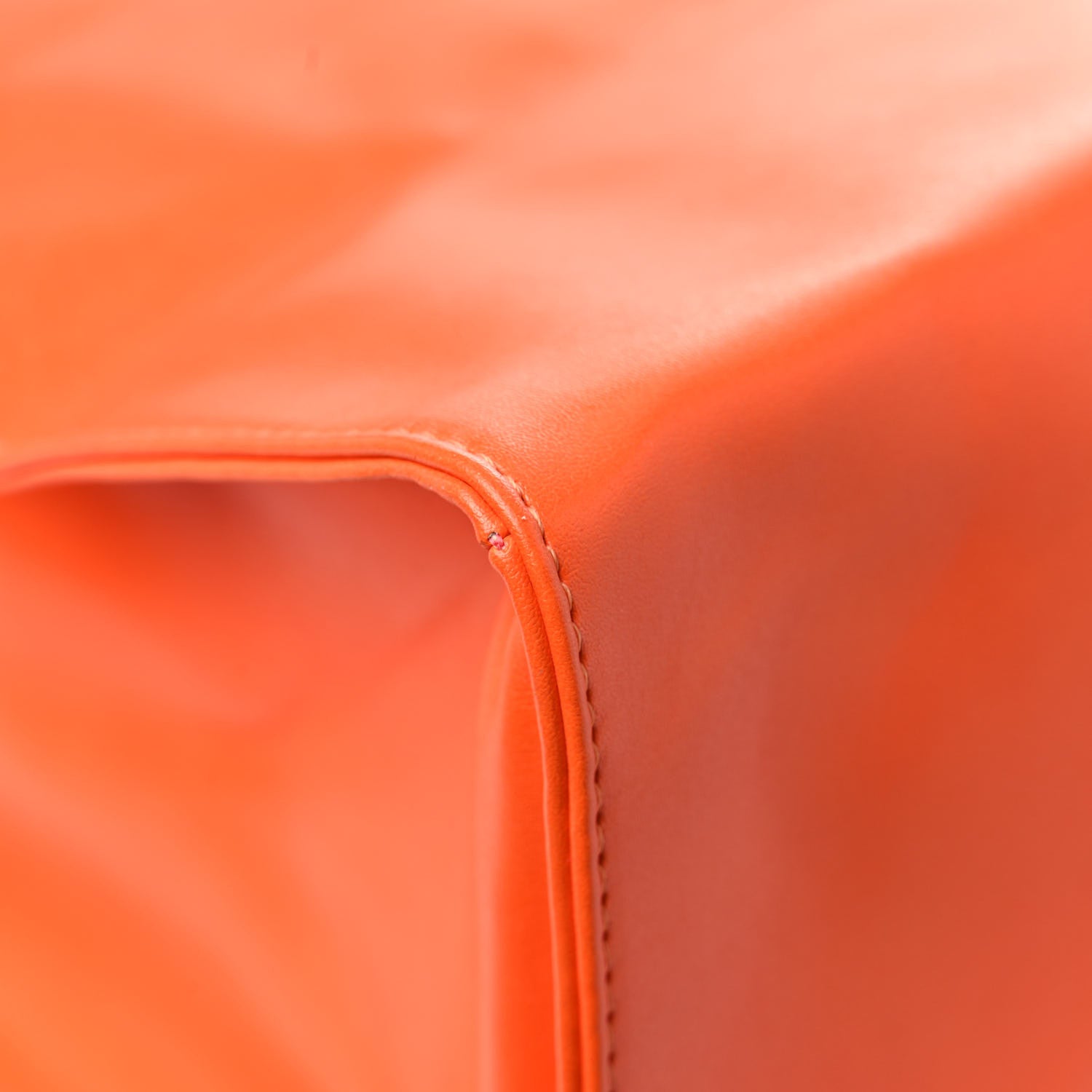 Telfar Vegan Leather Medium Shopping Bag Orange 8 of 11