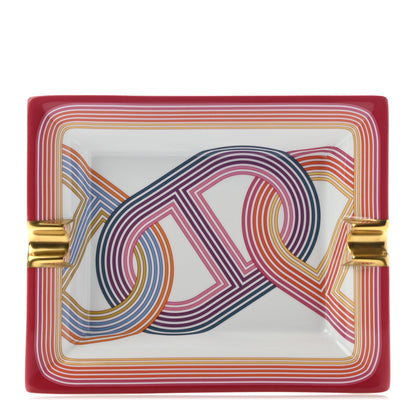 Hermes Porcelain Circuit 24 Ashtray 1 of 5