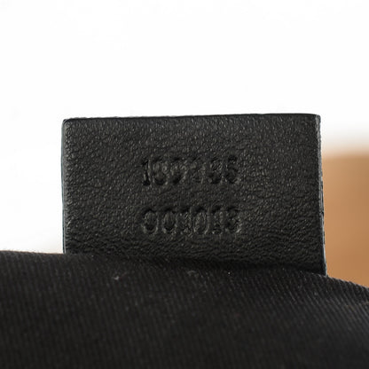 Gucci Monogram D Gold Large Shoulder Bag Black 6 of 7