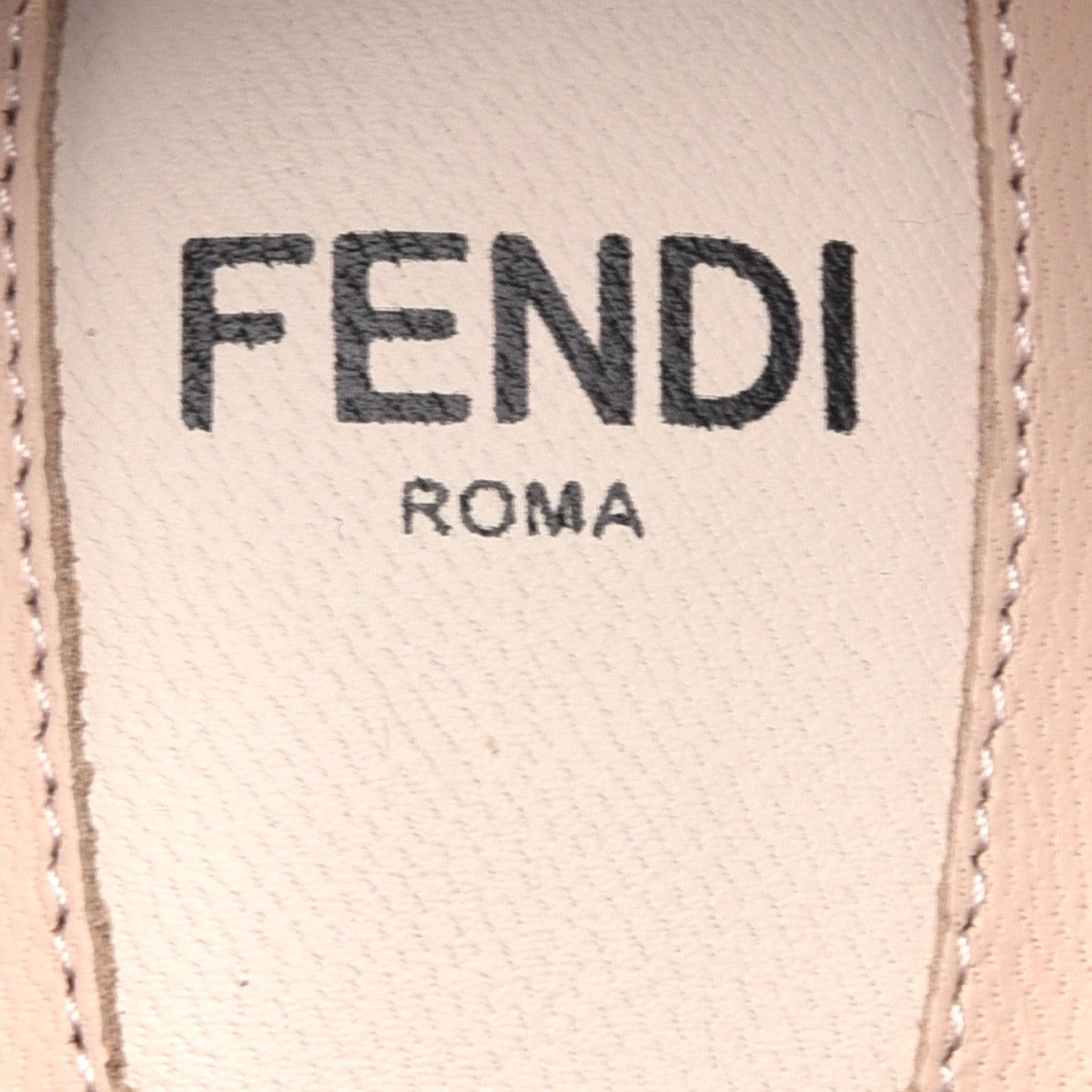 Fendi PVC Vitello FF Colibri 55mm Slingback Pumps 36.5 Transparent White Cuoio Avana 7 of 9