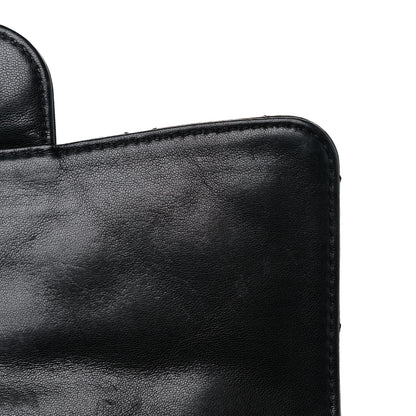 Chanel Lambskin Quilted Messenger Bag Black 12 of 21