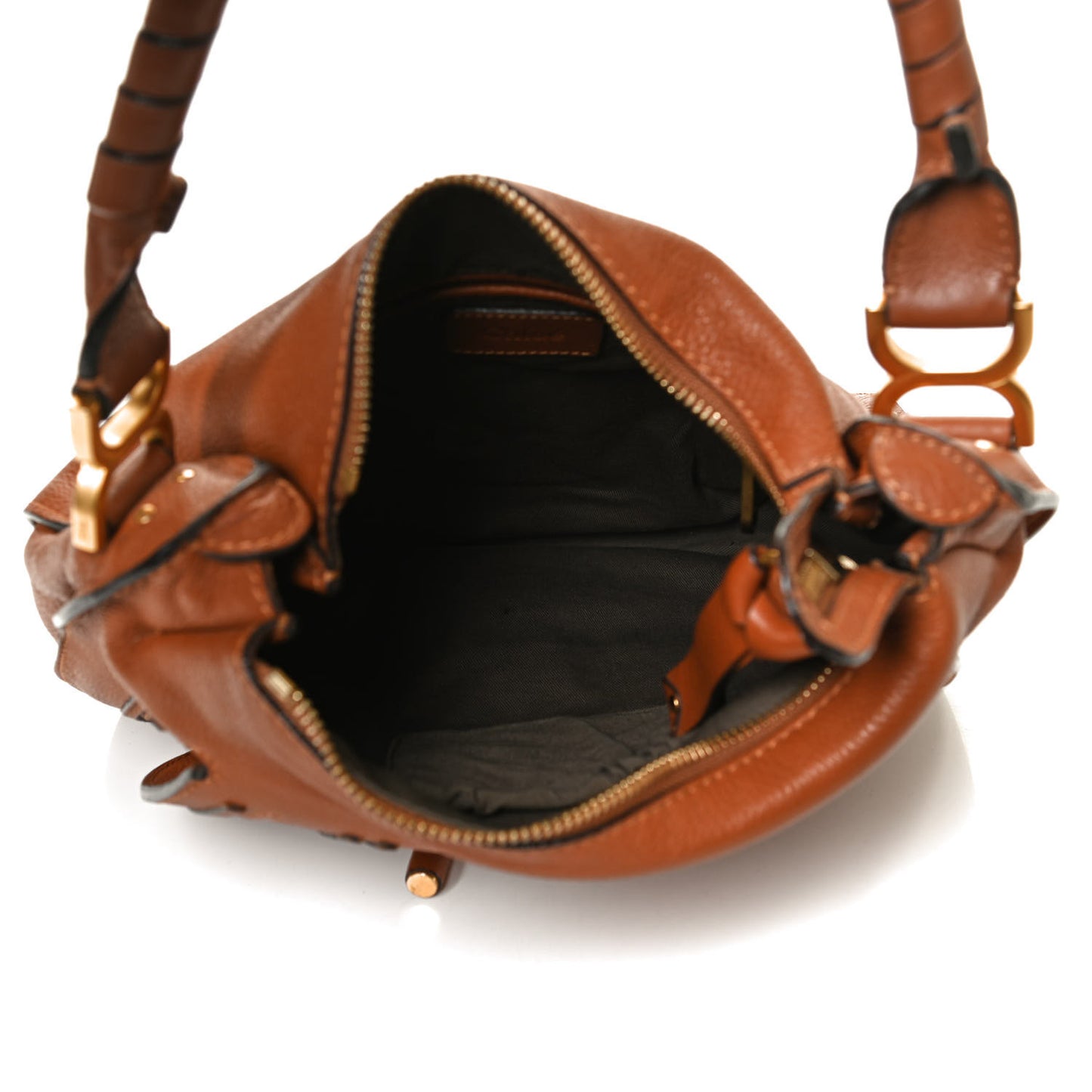 Calfskin Medium Marcie Hobo Tan