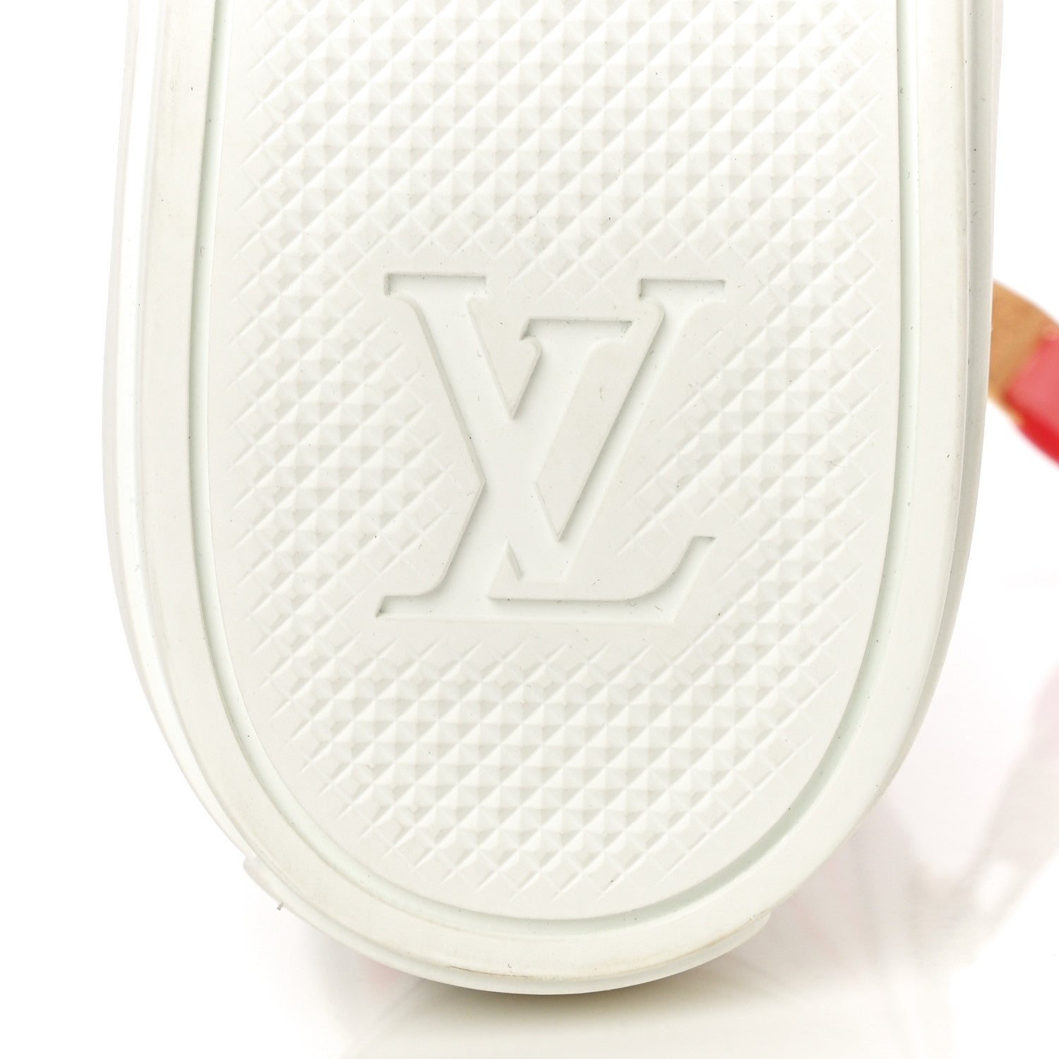 Louis Vuitton Technical Fabric Calfskin Monogram Giant Printed Stellar Sneaker Boots 38 Pink 9 of 15