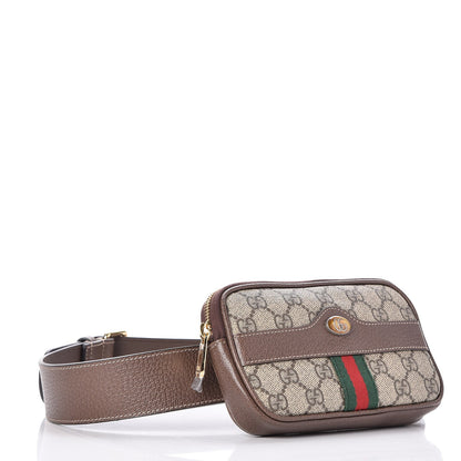 Gucci GG Supreme Monogram Ophidia Belted iPhone Case 85 34 Dark Brown 4 of 10