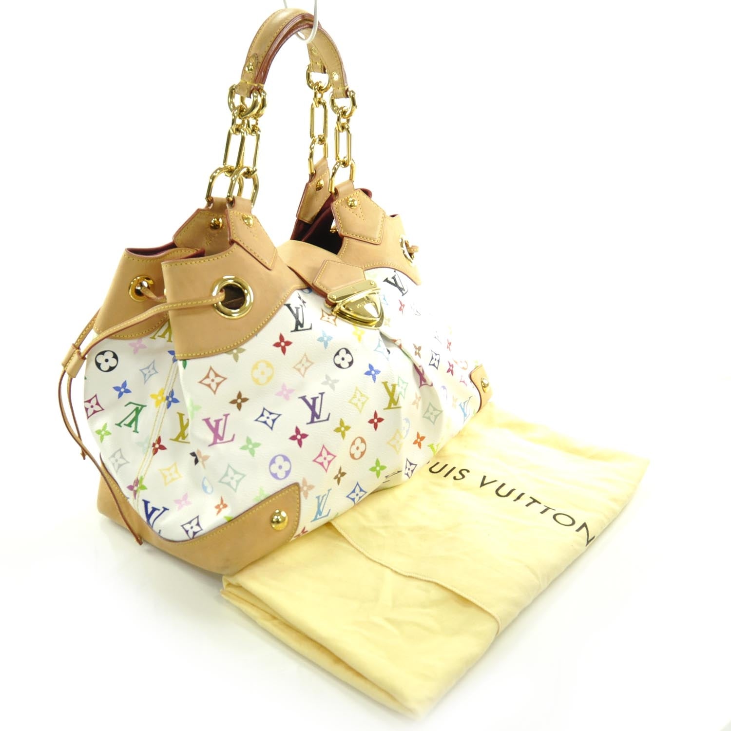 Louis Vuitton Monogram Multicolor Ursula White 3 of 11