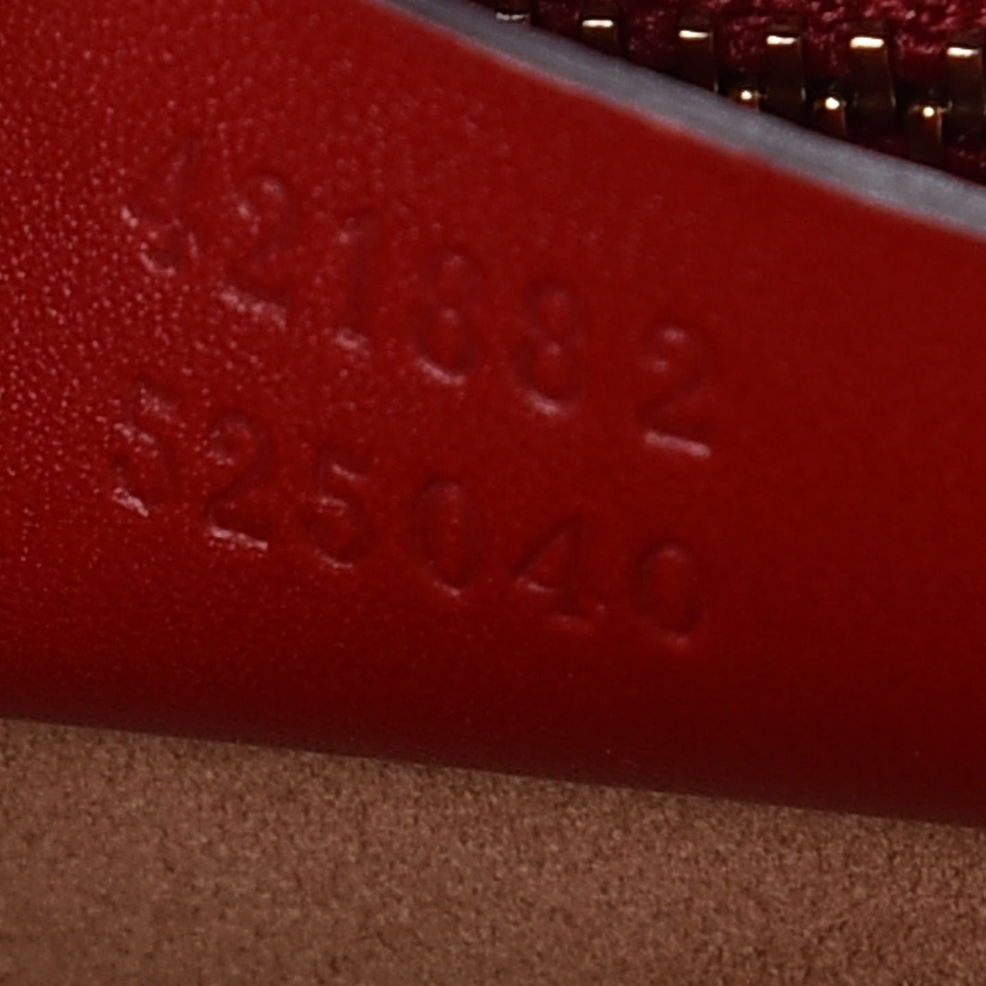 Gucci Calfskin Small Sylvie Shoulder Bag Hibiscus Red 10 of 11
