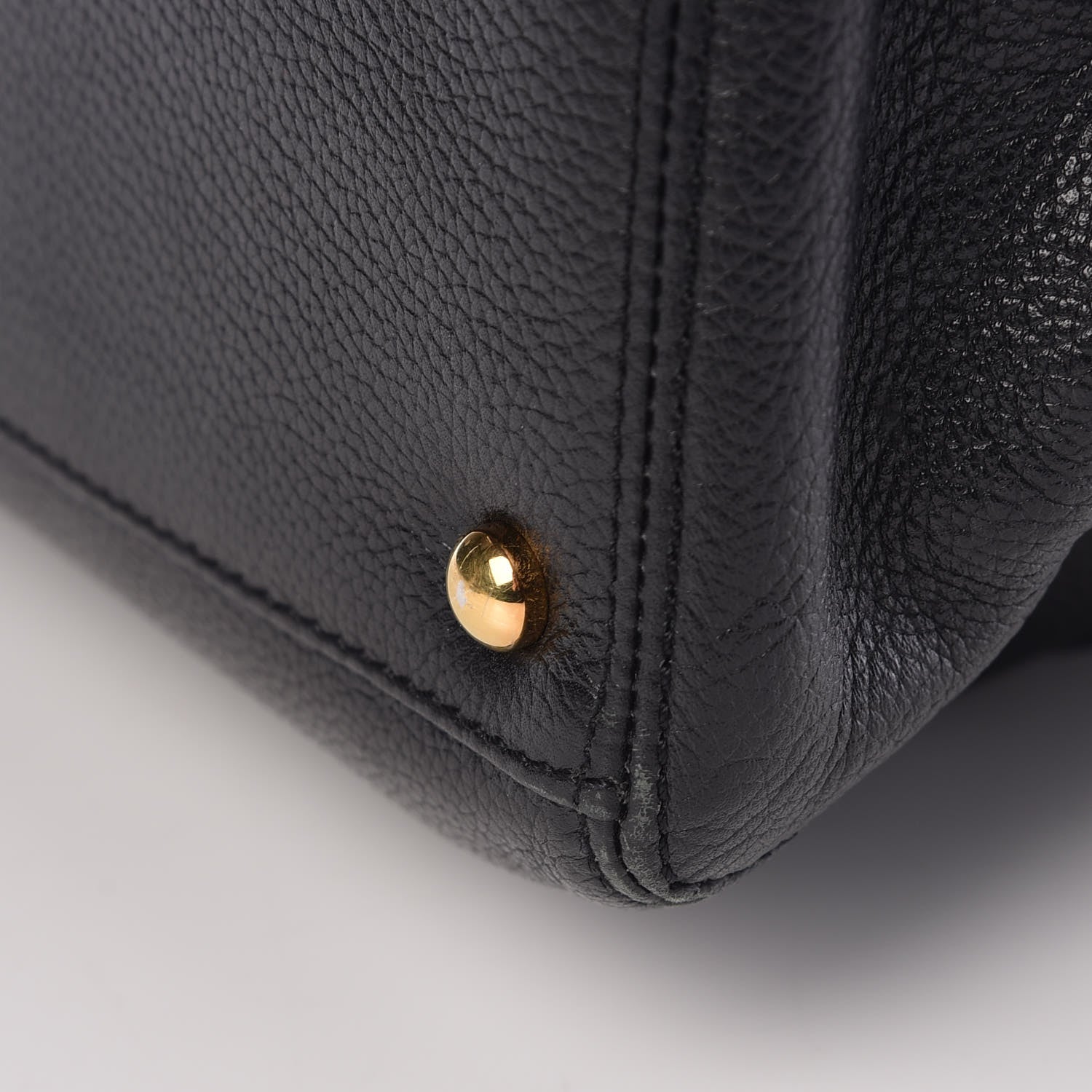 Chanel Calfskin Cerf Executive Shopper Tote Black 15 of 17