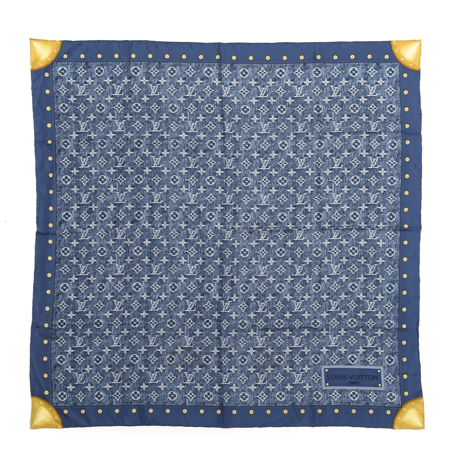 Louis Vuitton ❣️バンダナ シルク モノグラム モードな彩り】ルイヴィトン モノグラム シルクバンダナ (Louis