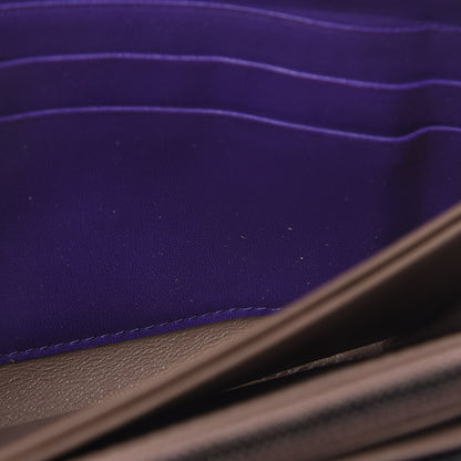 Bottega Veneta Nappa Intrecciato Zip Around Wallet Anemone 9 of 10