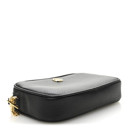 Gucci Dollar Calfskin Super Mini GG Marmont Chain Shoulder Bag Black 4 of 11