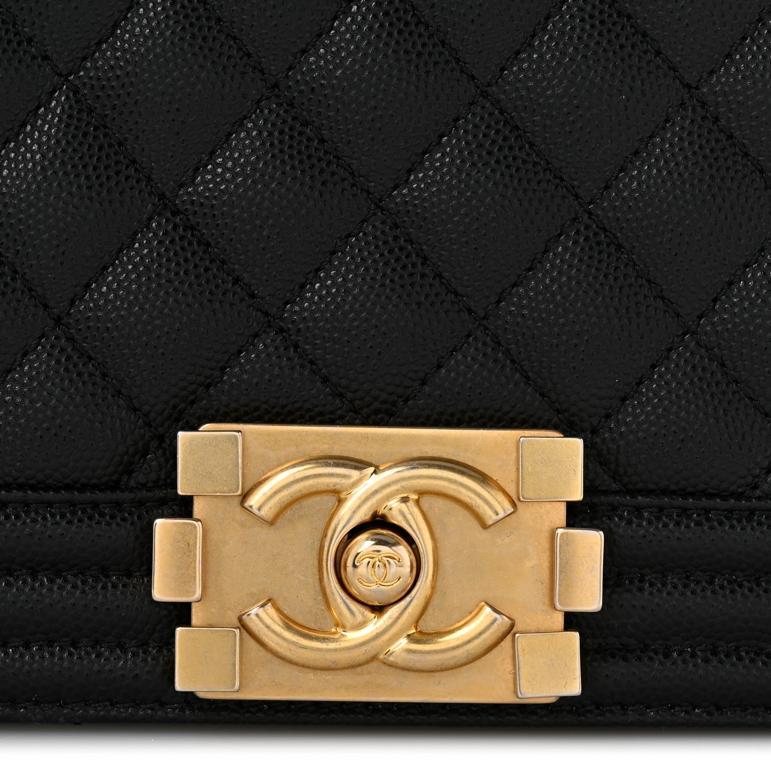 Chanel Caviar Quilted New Medium Boy Flap Black 12 of 13
