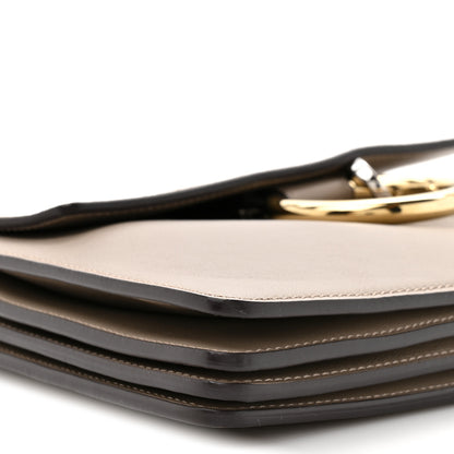 Chloe Suede Calfskin Small Faye Top Handle Bag Motty Grey 11 of 11