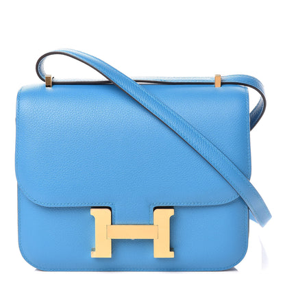 Hermes Evercolor Constance 18 Bleu Azteque 1 of 20
