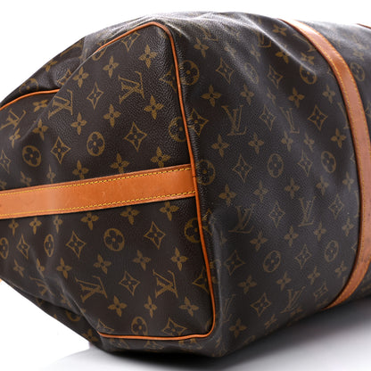 Louis Vuitton Monogram Keepall Bandouliere 55 8 of 31