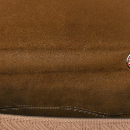 Fendi Technical Fabric FF Large Chain Baguette Sand 15 of 15