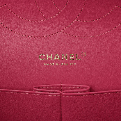 Chanel Lambskin Quilted Jumbo Double Flap Pink 6 of 10