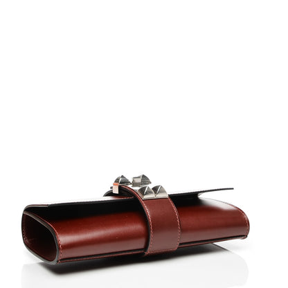 Hermes Tadelakt Medor 23 Clutch Rouge H 5 of 18