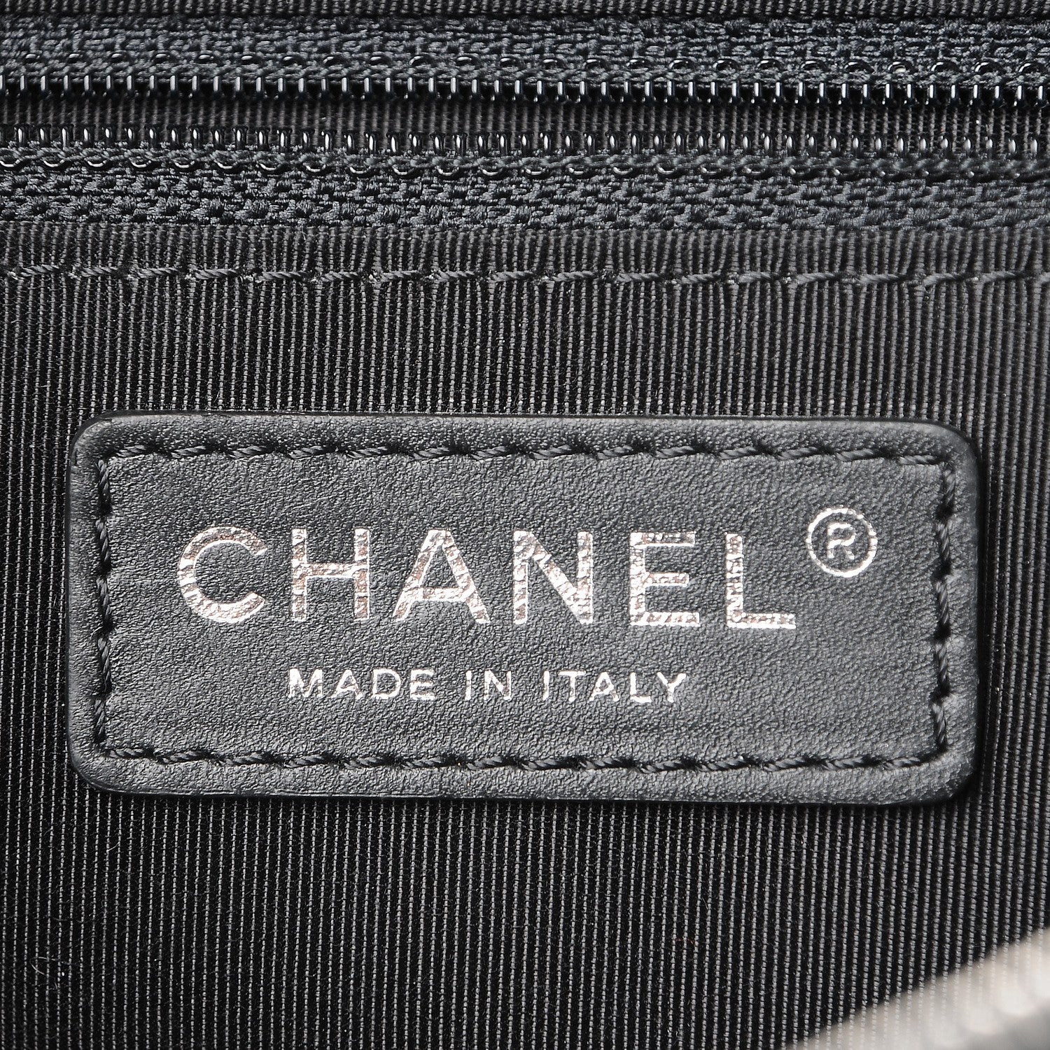 Chanel Grained Calfskin Quilted Medium Casual Rock Flap Black 6 of 8