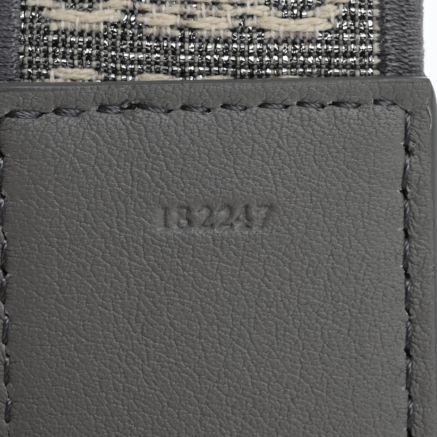 Loewe Calfskin Anagram Strap Silver 5 of 7