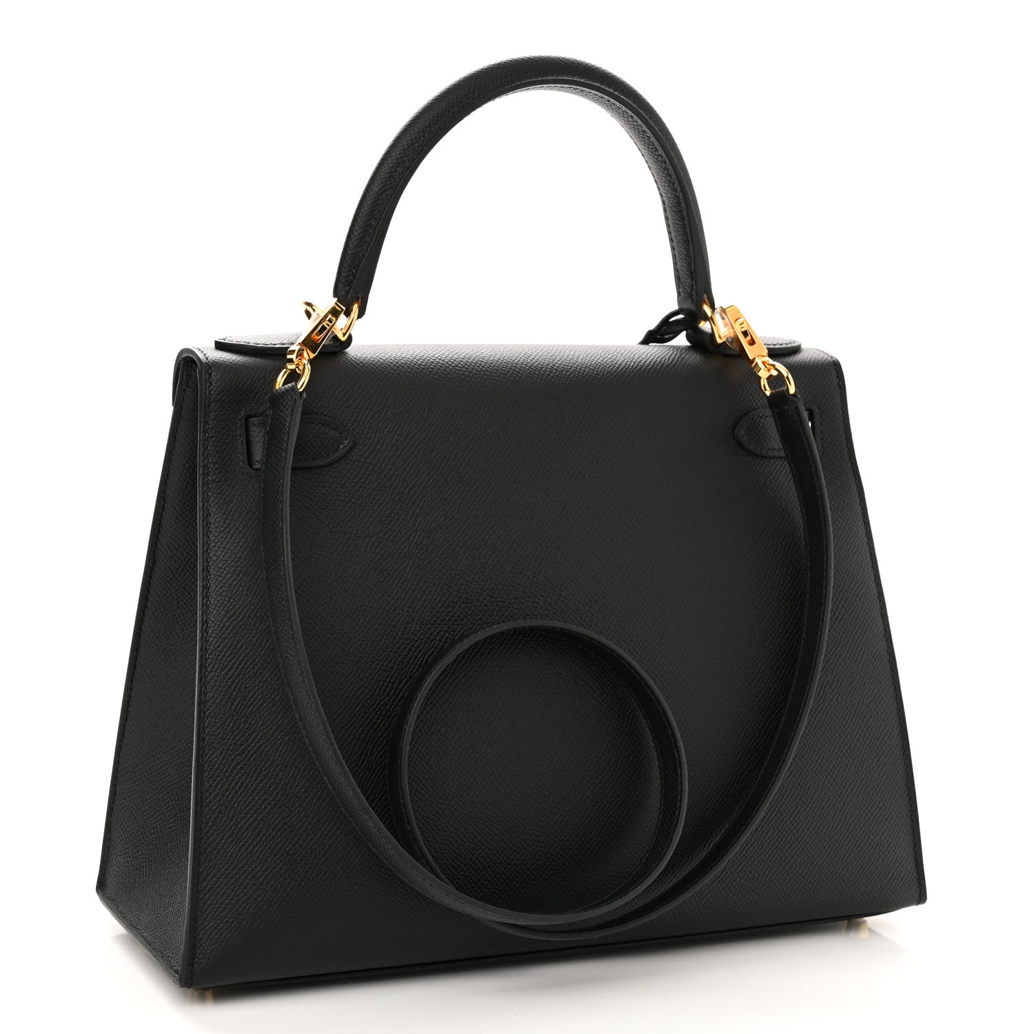 Hermes Epsom Kelly Sellier 28 Black 3 of 12