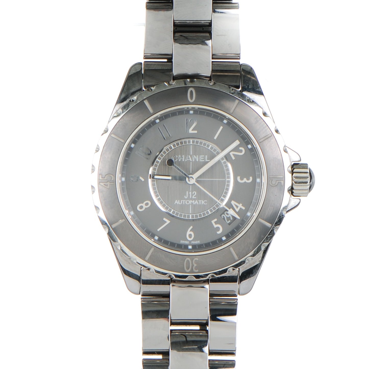 Titanium Ceramic 38mm J12 Chromatic Automatic Watch