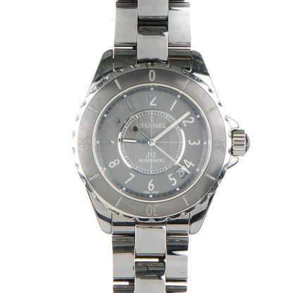 Chanel Titanium Ceramic 38mm J12 Chromatic Automatic Watch 1 of 8