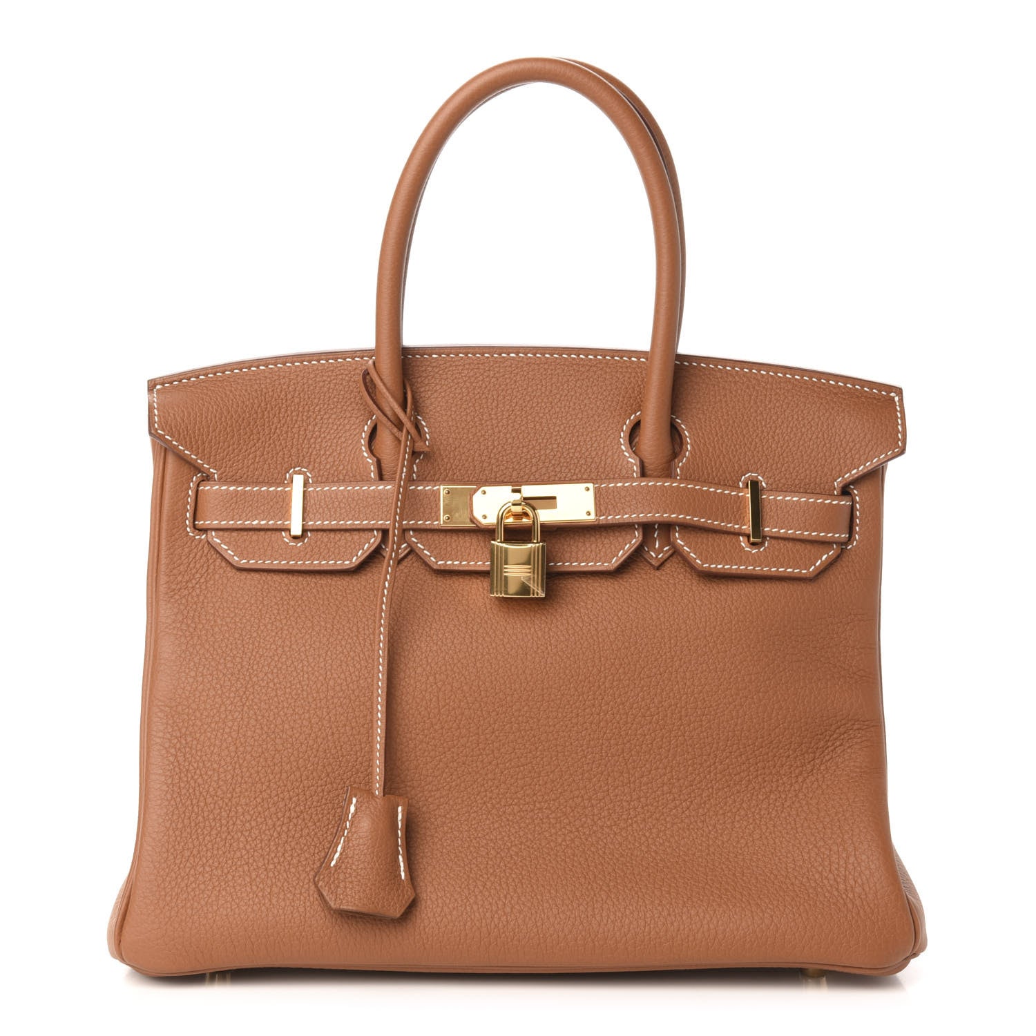 Hermes Togo Birkin 30 Gold 1 of 10