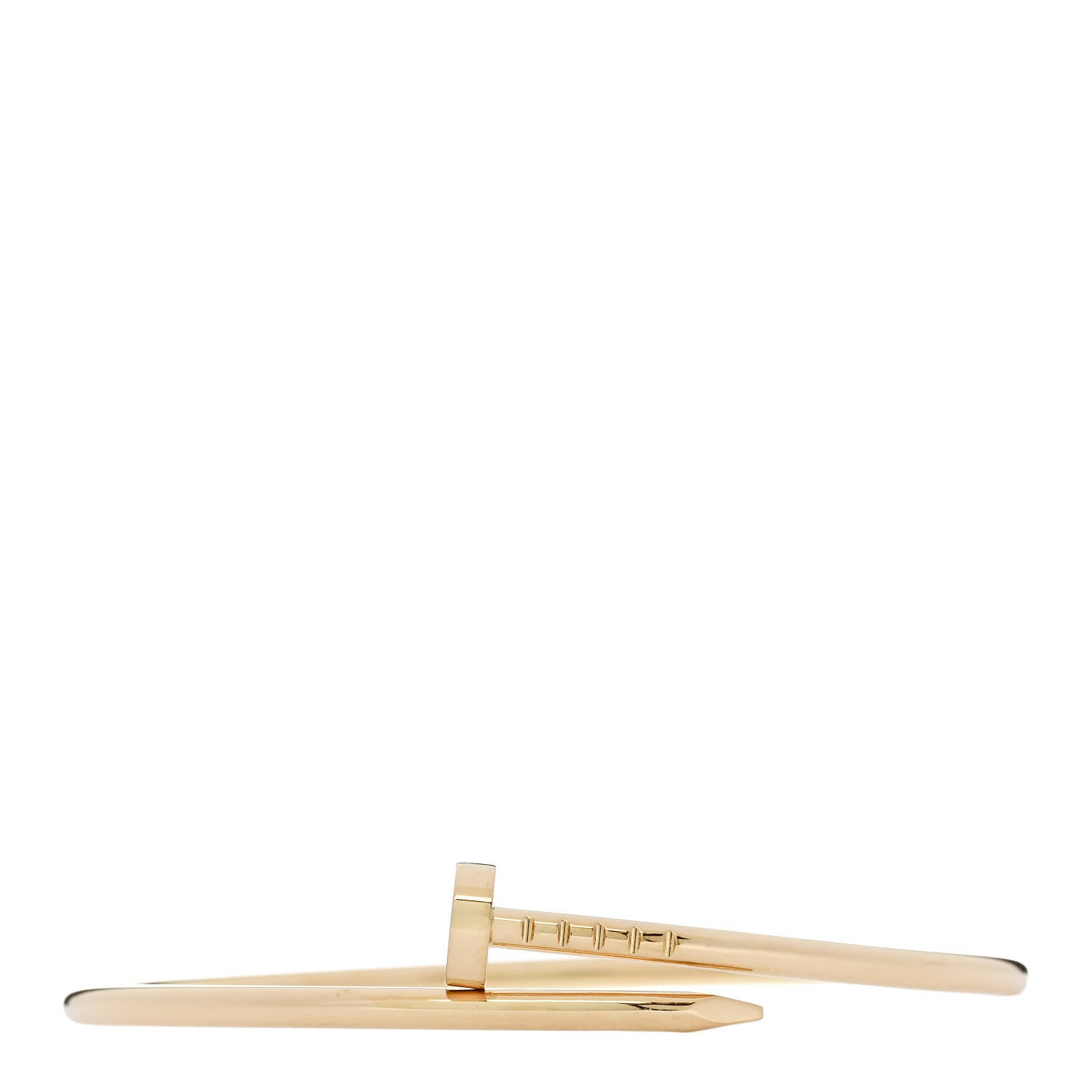 Cartier 18K Yellow Gold Small Juste Un Clou Bracelet 16 1 of 5