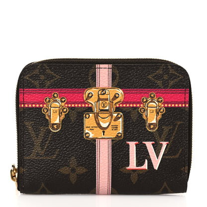 Louis Vuitton Monogram Summer Trunks Zippy Coin Purse 1 of 8