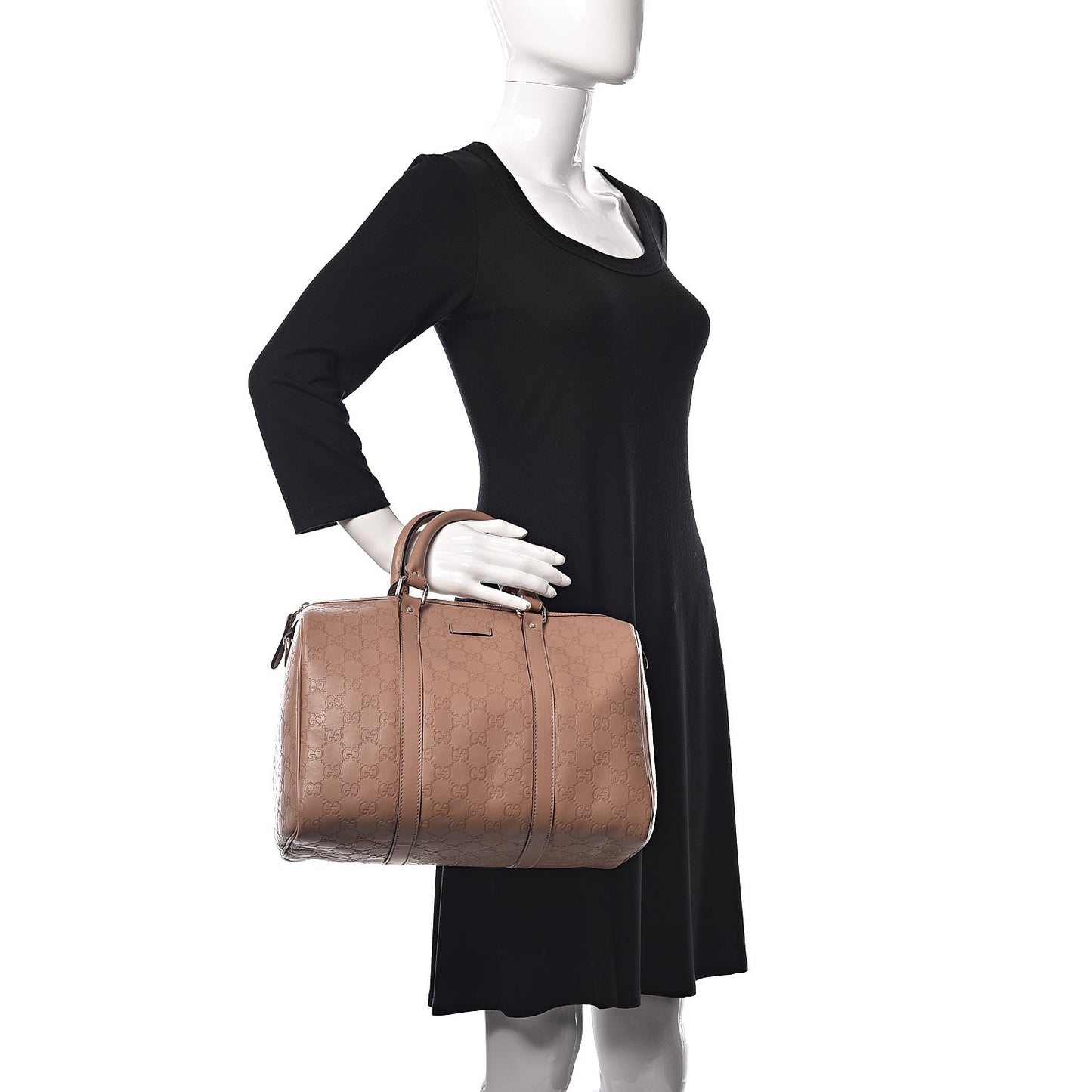 Guccissima Medium Joy Boston Winter Rose