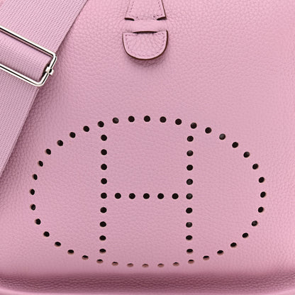 Hermes Taurillon Clemence Evelyne III PM Mauve Sylvestre 8 of 11