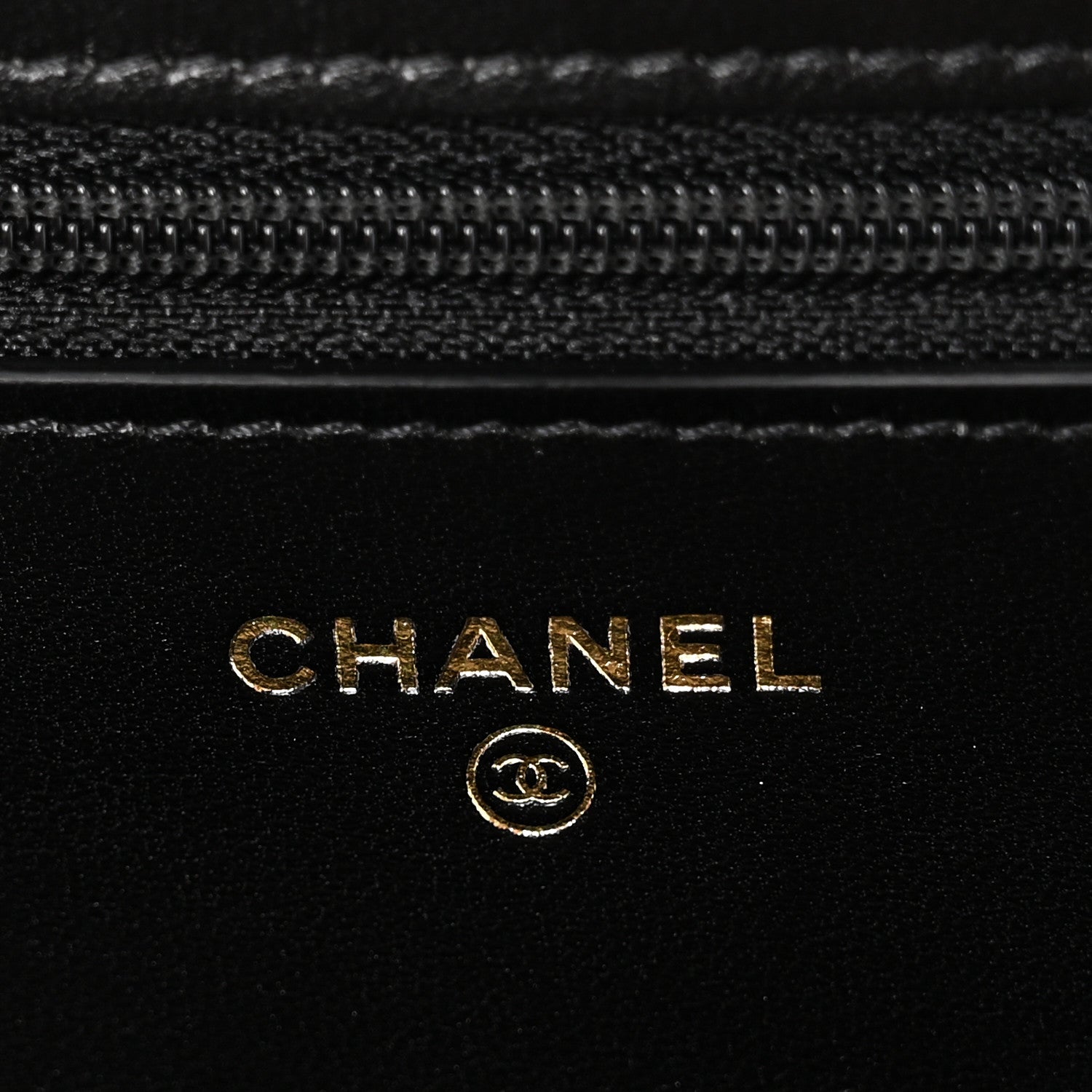 Chanel Lambskin Quilted Chanel 19 Wallet On Chain WOC Black 6 of 12