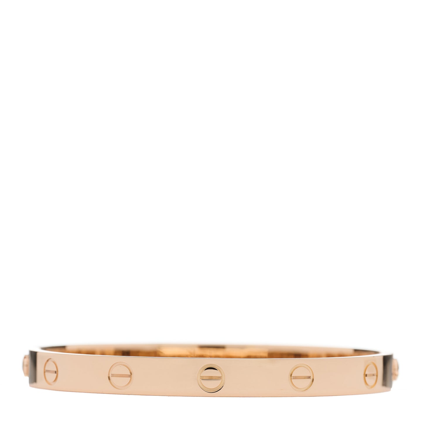 18K Pink Gold LOVE Bracelet 17