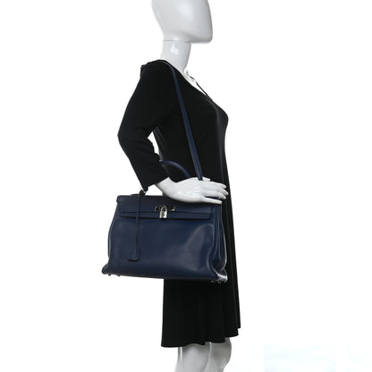 Hermes Swift Kelly 35 Bleu De Prusse 2 of 11