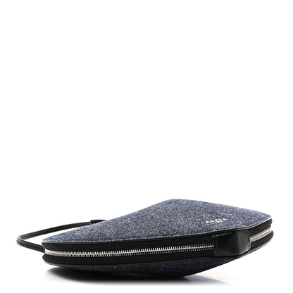 Alaia Denim Le Coeur Bag Blue 4 of 9