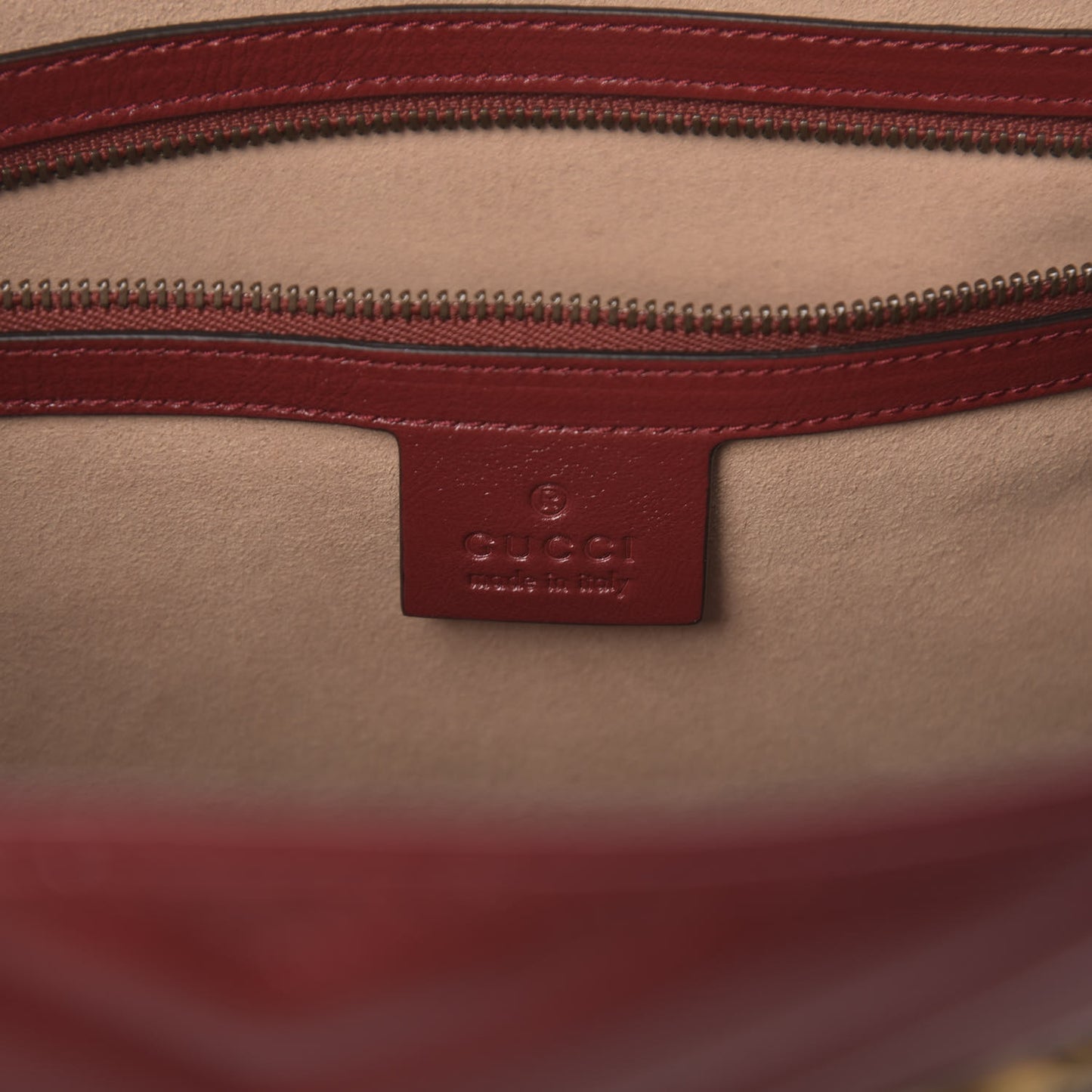 Azalea Calfskin Matelasse Medium GG Marmont Slim Tote Romantic Cerise