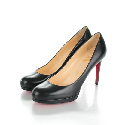 Christian Louboutin Kid New Simple 100 Pumps 38.5 Black 3 of 7