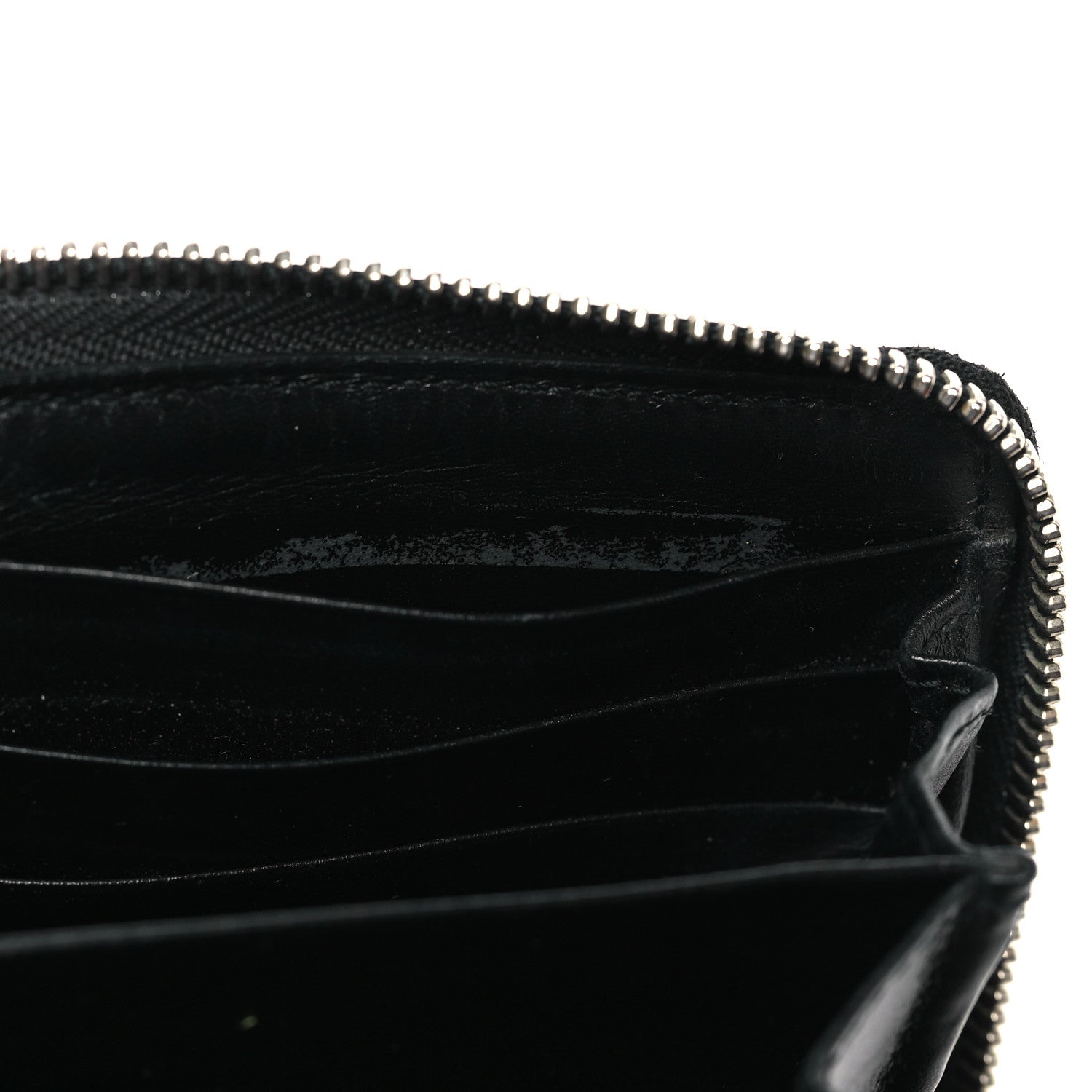 Gucci Imprime Monogram GG Pierce Zip Around Wallet Black 9 of 9