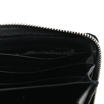 Gucci Imprime Monogram GG Pierce Zip Around Wallet Black 9 of 9