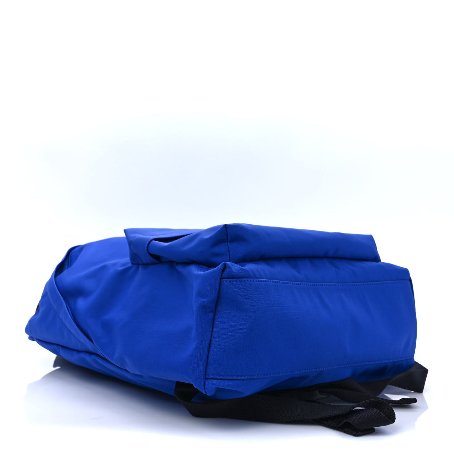 Nylon Wheel Logo Backpack Blue