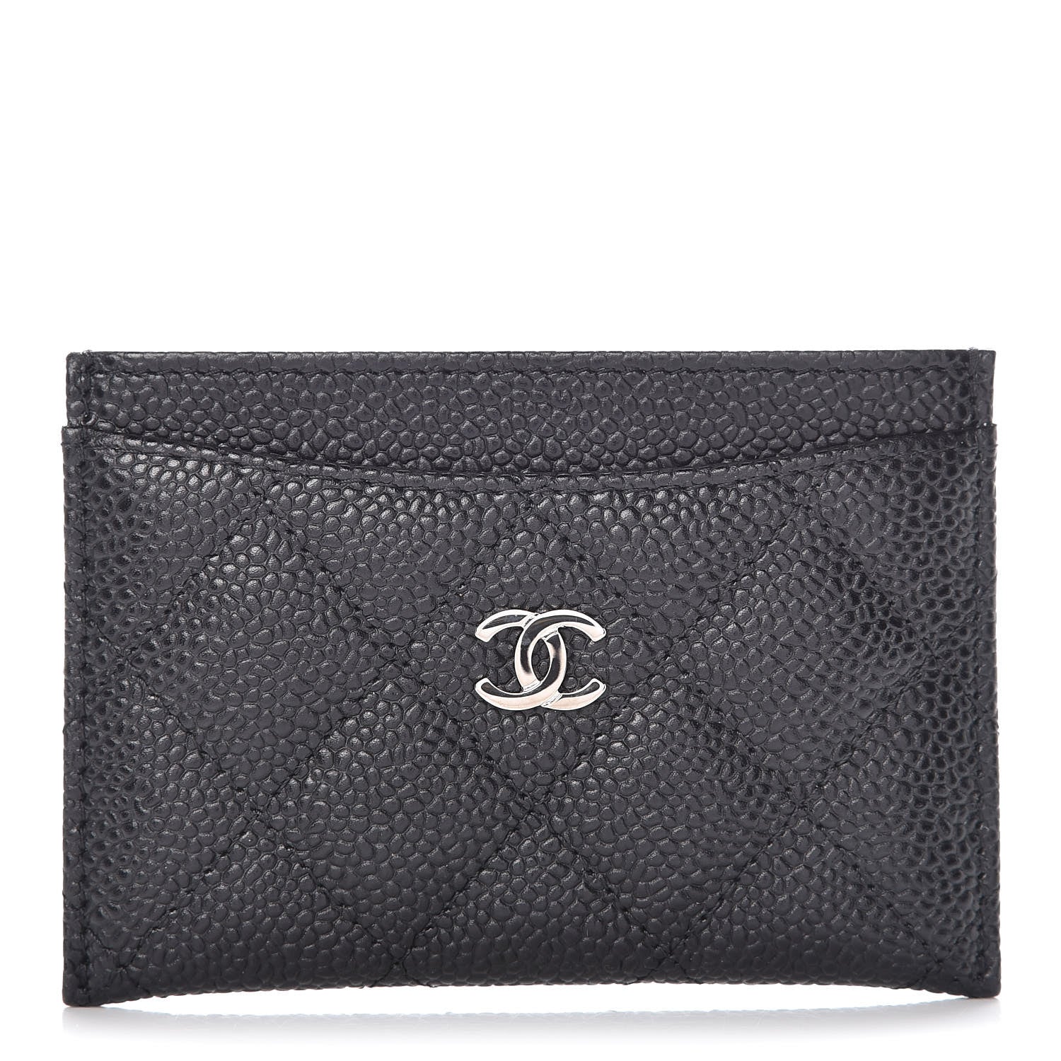 Chanel Caviar Quilted Card Holder Black 1 of 11