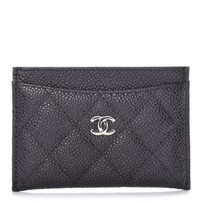 Chanel Caviar Quilted Card Holder Black 1 of 11