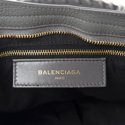 Balenciaga Chevre Gold Metallic Edge Hardware City Gris Acier 9 of 15