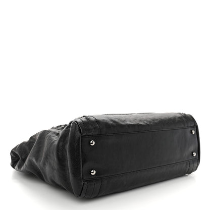 Chanel Glazed Calfskin Modern Chain Tote Black 4 of 10
