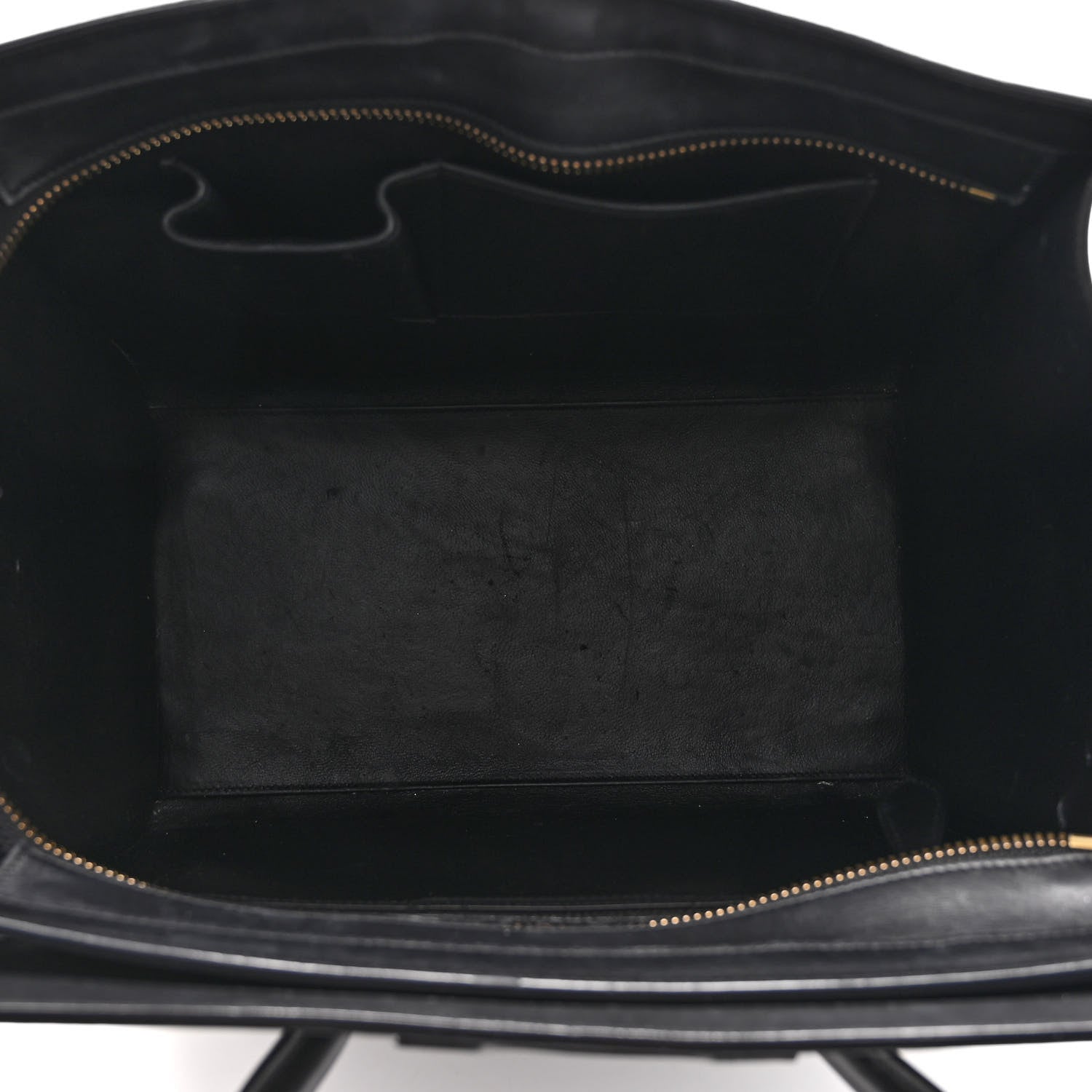 Celine Smooth Calfskin Mini Luggage Black 4 of 10