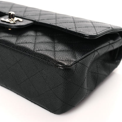 Chanel Caviar Quilted Medium Double Flap Black 9 of 9